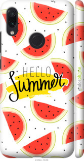 

Чехол на Xiaomi Redmi Note 7 Hello Summer "4356c-1639-44084, Красный