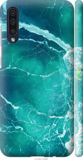 

Чехол на Samsung Galaxy A50 2019 A505F Океан 2 "2738c-1668-44084, Голубой