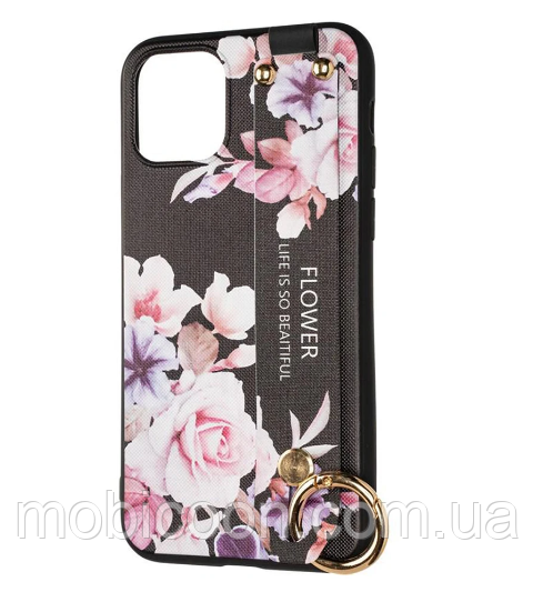 

Чехол Flower Rope Case для Xiaomi Redmi Note 9 Pro Black, Черный