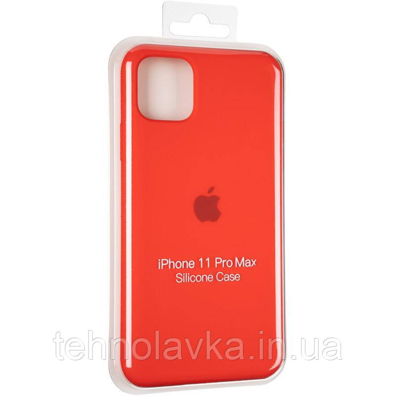 

Чехол накладка Full Soft Case для iPhone 11 Pro Max Red, Красный