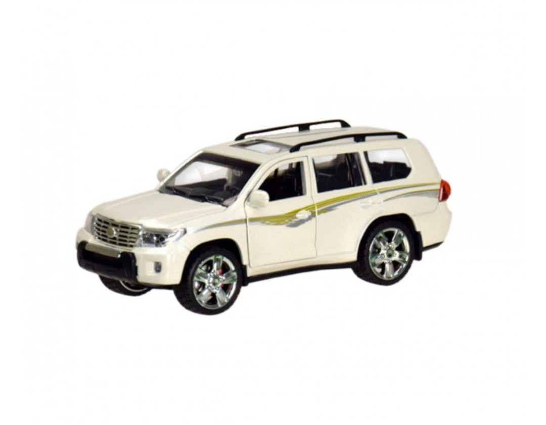 

Машина Toyota Land Cruiser 200 из серии Автопром белая (7662) (119585)