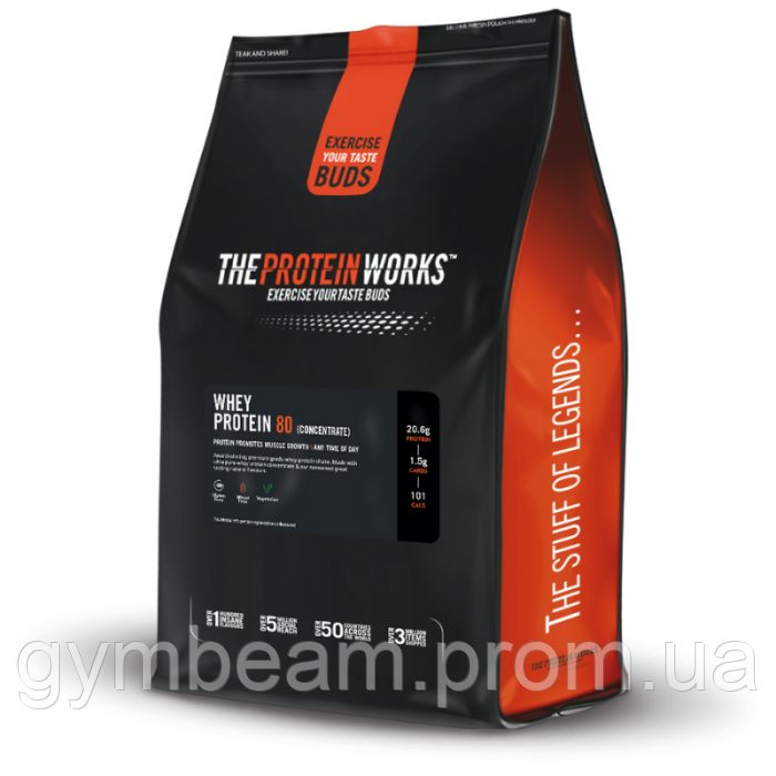 

Whey Protein 80 - The Protein Works 500 г - вишневый пирог (5060339300146)