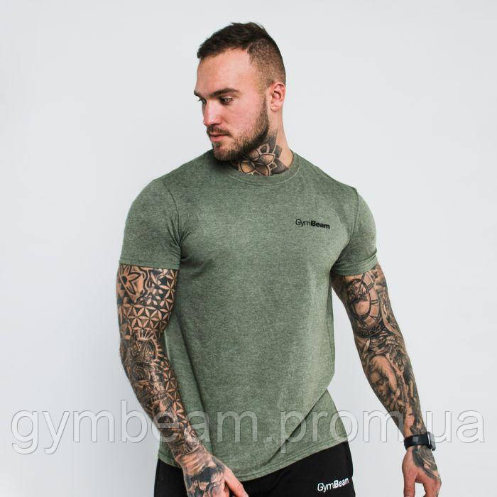 

Футболка Basic Heather Military - GymBeam M (000001193244)