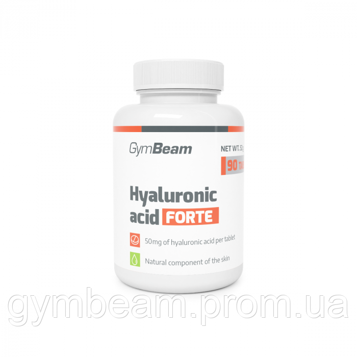 

Hyaluronic acid Forte - GymBeam 90 табл (8588007709666)