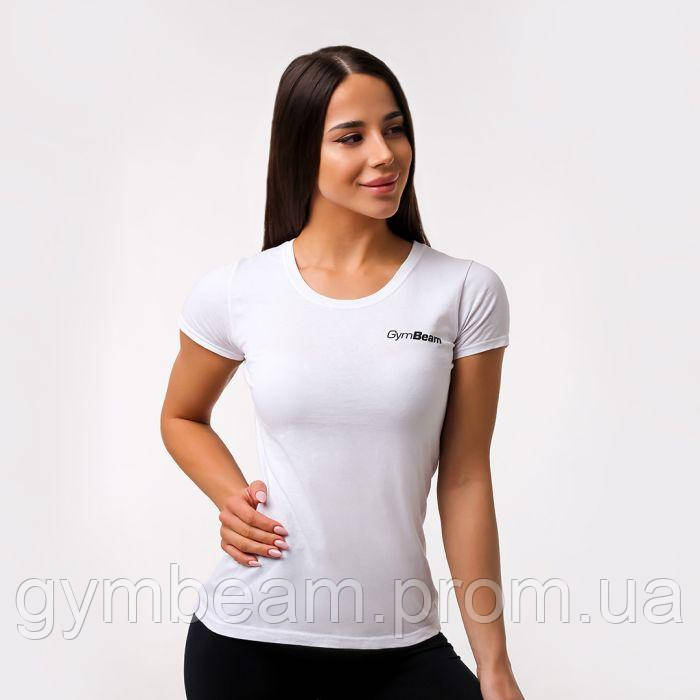 

Женская футболка Basic White - GymBeam XS (000002179315), Белый