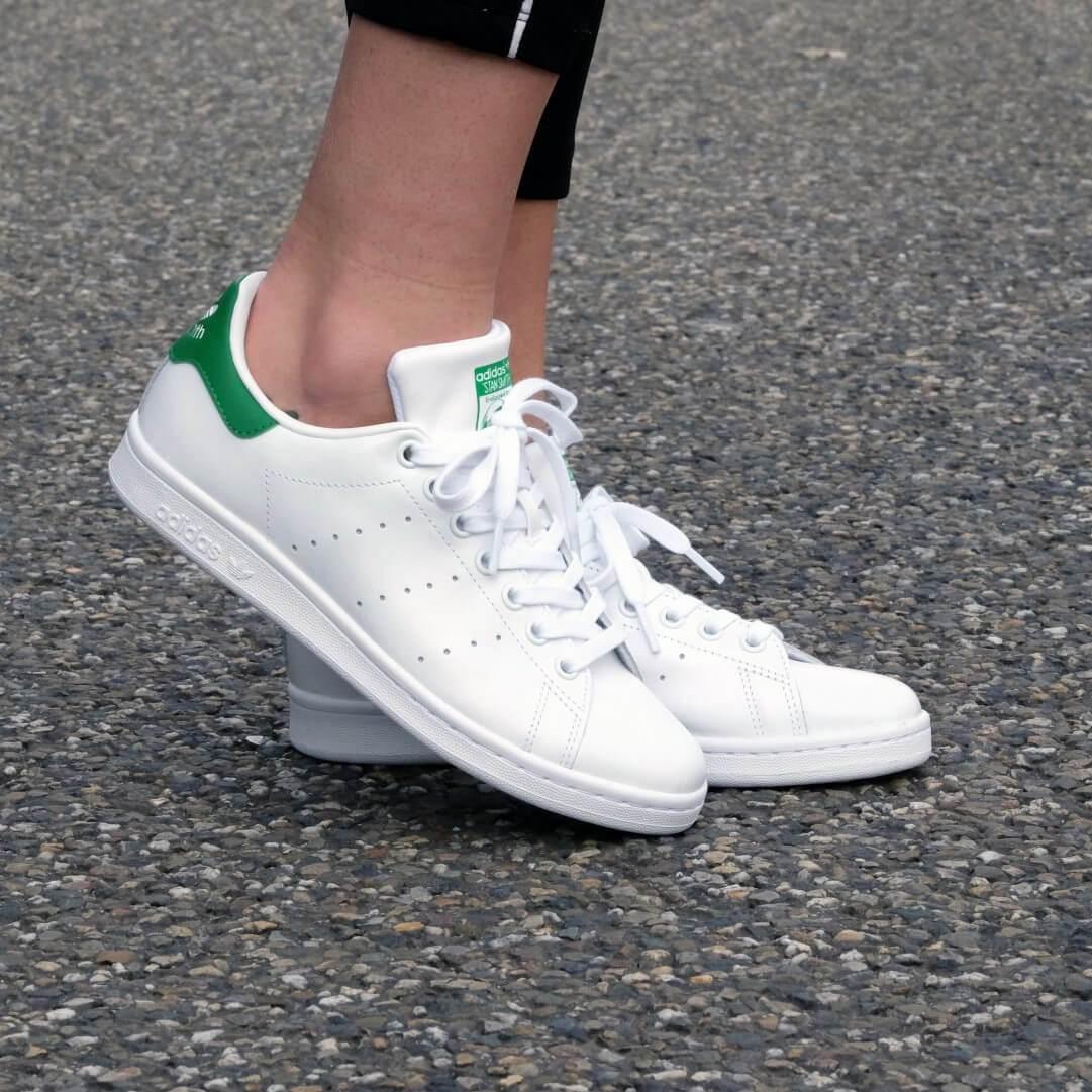 

Мужские кроссовки Adidas Stan Smith White Green Адидас (р. 41,42,43,44,45) 28, 44, Белый