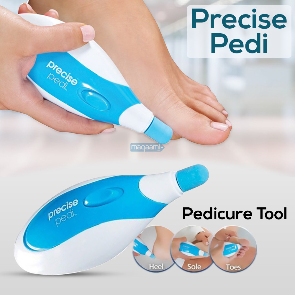 

Отшелушиватель набор для педикюра Precise Pedi | Пилка для стоп | Электрическая роликовая пилка для стоп