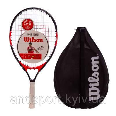 

Ракетка для большого тенниса WILSON WRT200600 ROGER FEDERER 21 (черный-красный) Код WRT200600