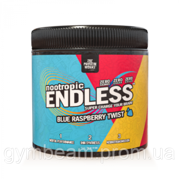 

Endless Nootropic - The Protein Works 300 г - blue raspberry twister (5060594774218)