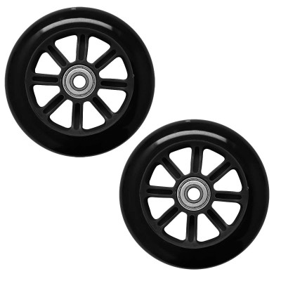 

Колеса для трюкового самоката SportVida PP Abec 7 черные 100 мм PU SV-WO0013, Черный