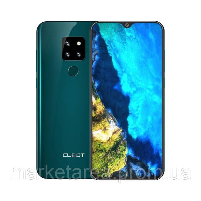 

Смартфон с большим дисплеем и мощной батареей на 2 сим карты Cubot P30 green 4/64GB Global (Гарантия 12 мес), Зелёный