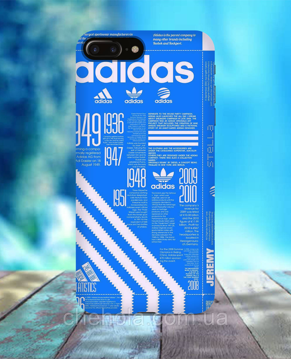 

Чехол для iPhone 7 8 7 Plus 8 Plus В стиле Adidas