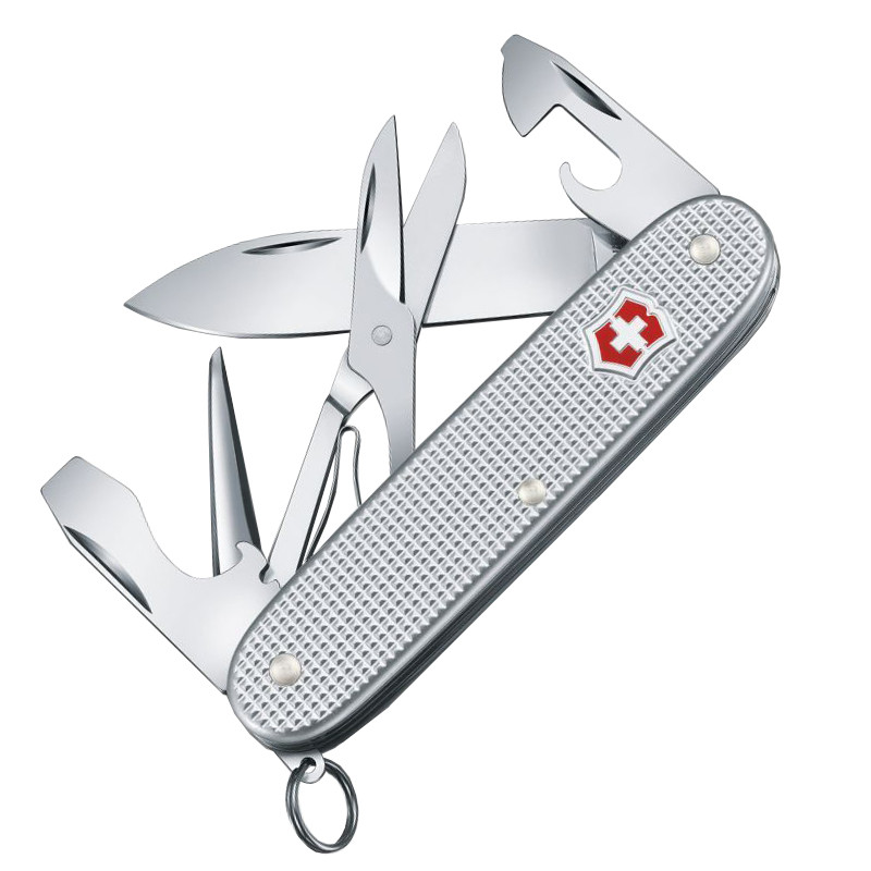 

Нож складной, мультитул Victorinox Pioneer Х (93мм, 9 функций), стальной 0.8231.26, Серый