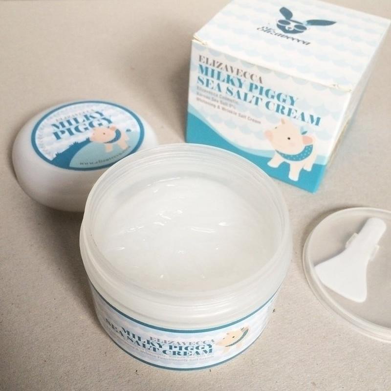 

Крем для лица Elizavecca Milky Piggy Sea Salt Cream с морской солью 100 мл