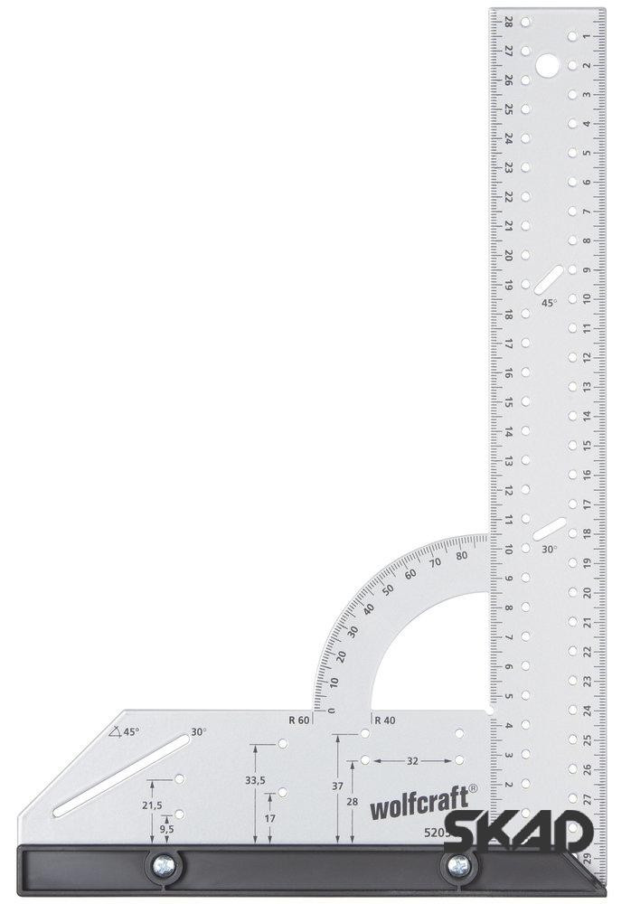 

Угольник универсальный, 280х500 мм Wolfcraft 5206000