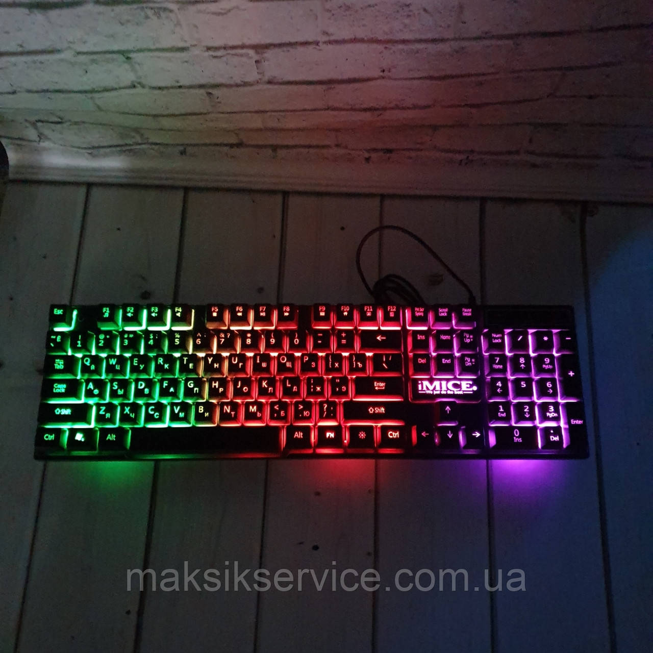 Ігрова Клавіатура З Підсвіткою IMice AK-600