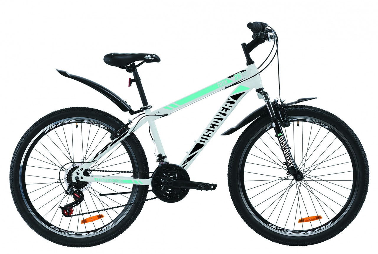 

Велосипед 26" Discovery TREK 2020 (бело-черный с синим)