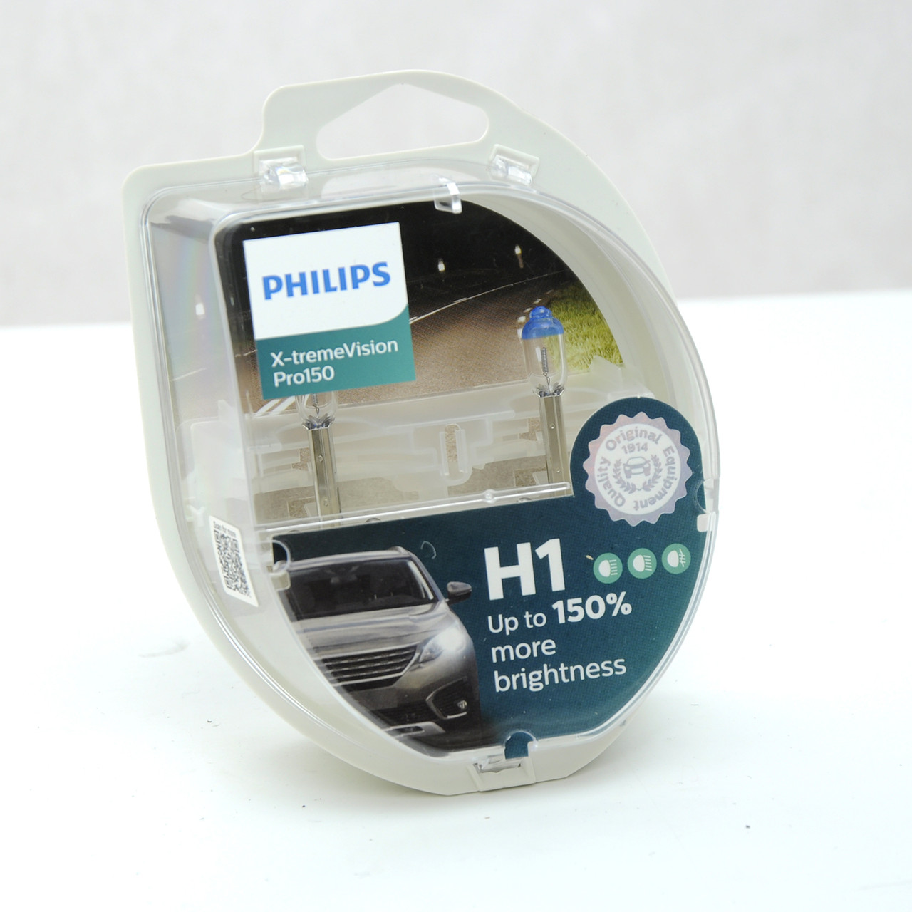 

Лампа 12V H1 55W +150% X-treme Vision "Philips" (Box-2шт) (12258XVPS2)