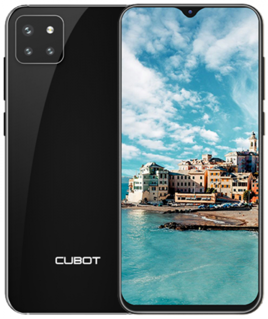 

Смартфон с мощной батареей и хорошей тройной камерой Cubot X20 Pro black 6/128 гб Global (Гарантия 12 мес), Черный