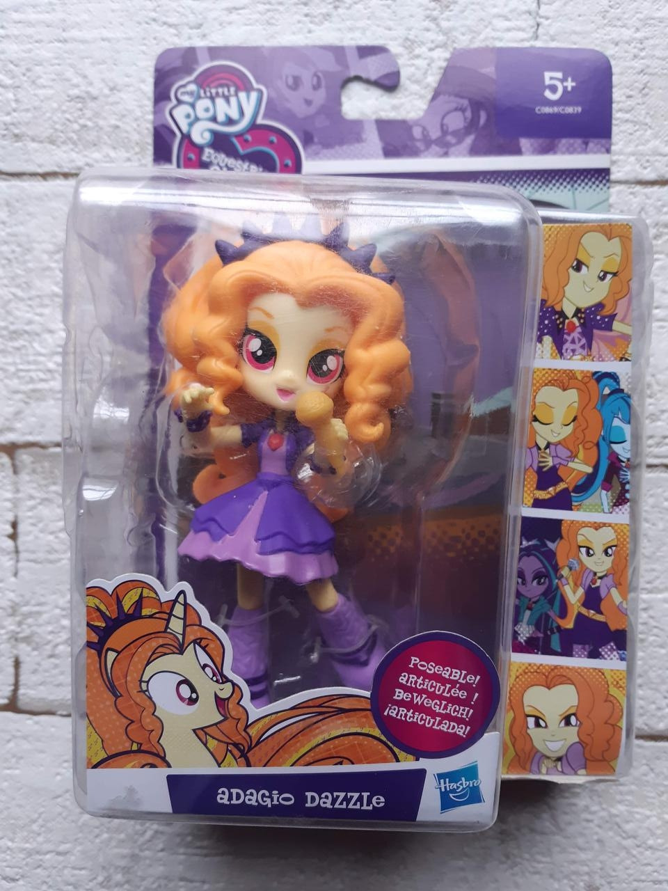 

Mини-кукла Адажио Деш Hasbro My Little Pony C0839 C0869