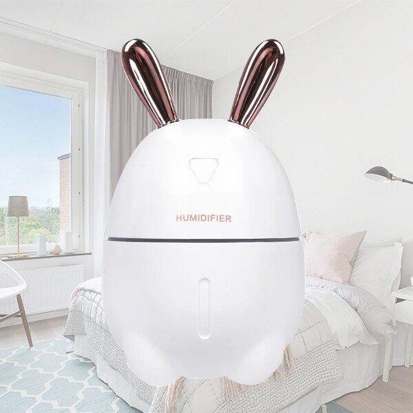 

Увлажнитель воздуха и ночник 2в1 Humidifiers Rabbit Белый