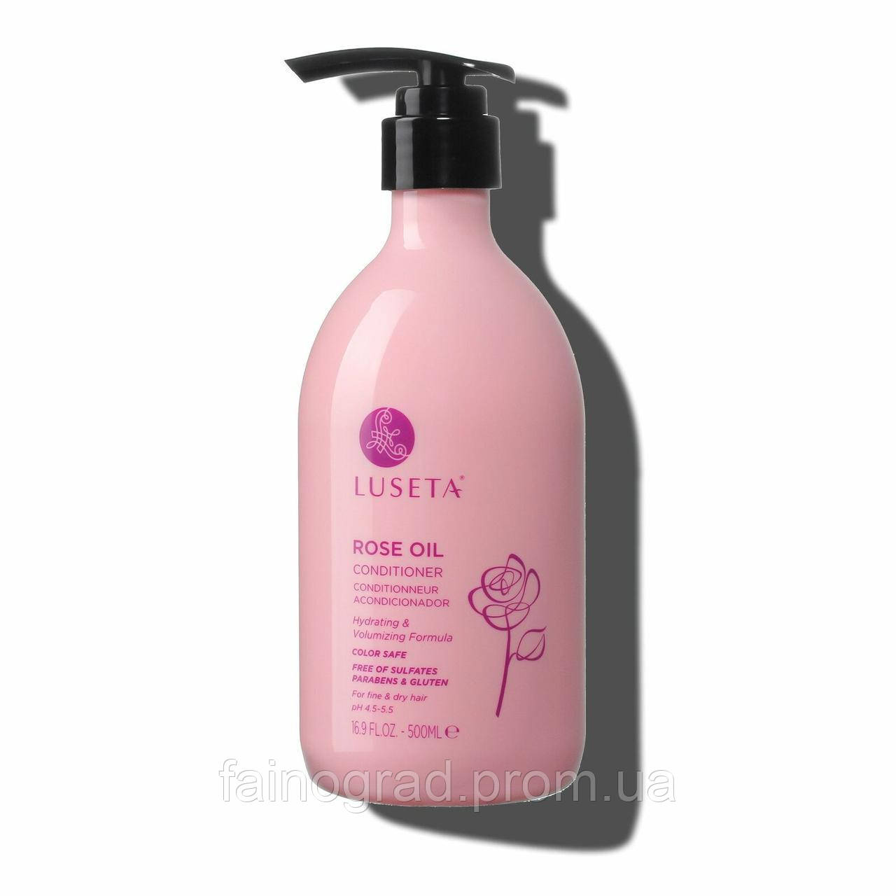 

Кондиционер для объёма волос Luseta Rose Oil Conditioner 500ml LU00029, КОД: 2407848