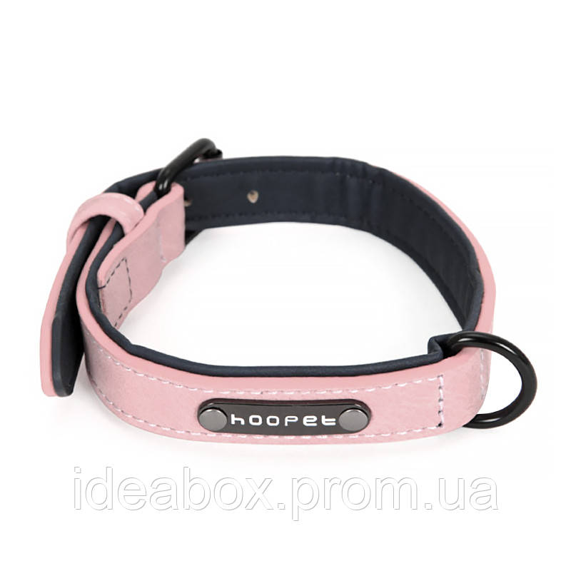 

Ошейник двухслойный для собак Hoopet W033 M Pink 5293-18147, КОД: 2404415, Розовый