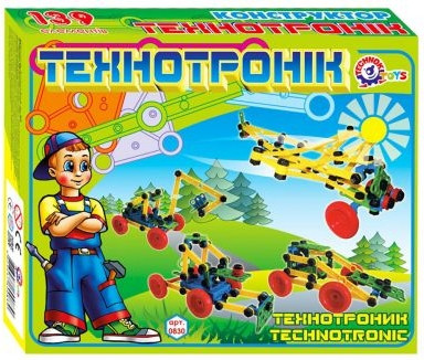 

Конструктор "Технотроник ТехноК", 139 дет 0830 Развивающий конструктор для детей!