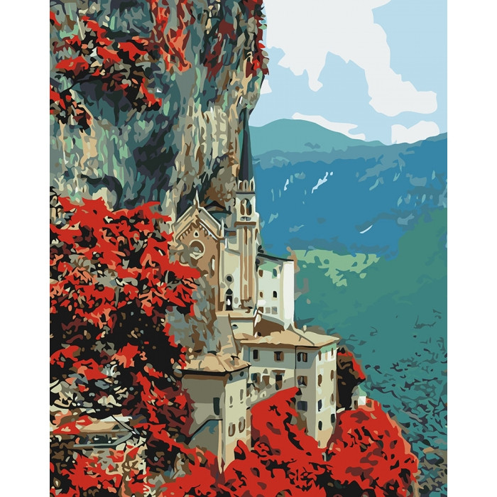 

Картина по номерам Madonna della Corona 40х50 см (KHO2258