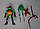 Игровой набор 1 фигурка черепашки-ниндзя, 4 вида, фото 5