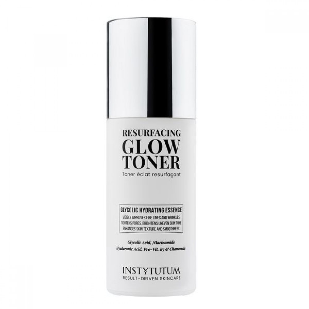 

Увлажняющий тонер с гликолевой кислотой - Instytutum Resurfacing glow toner