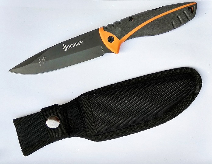 

Нож с фиксированным клинком Gerber АК-7 с чехлом 24см