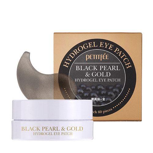 

Гидрогелевые патчи для глаз с золотом и черным жемчугом Petitfee&Koelf Black Pearl&Gold, 60 шт