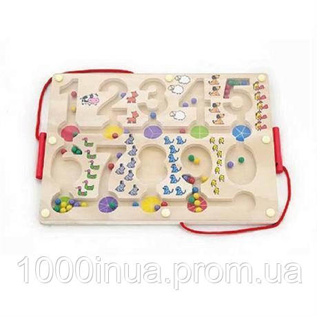 

Развивающая игрушка Viga Toy Лабиринт Цифры 50180, КОД: 2441639