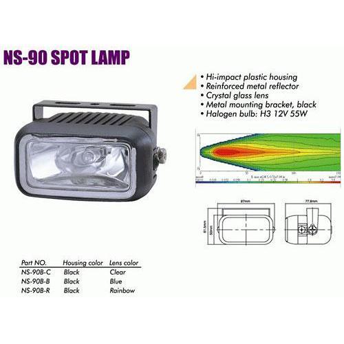 

Фари додаткові NS-90 B-C H3/12 В/55W/97*50mm