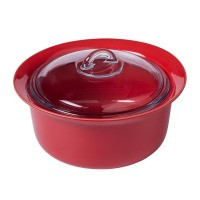 

Форма с/к PYREX Supreme red кастр.керам. 2.5л со стекл крыш (SU26AC5)