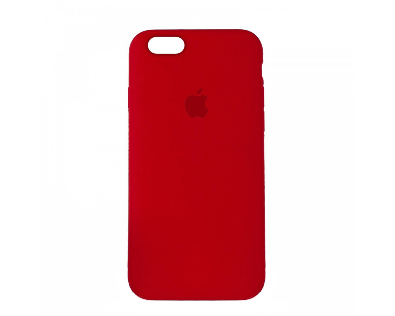 

Чехол Silicone Case Full Cover iPhone 6/6S Plus Copy Red (14