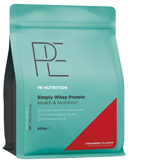 

Сывороточный протеин PE Nutrition Simply Whey Strawberry 600 грамм