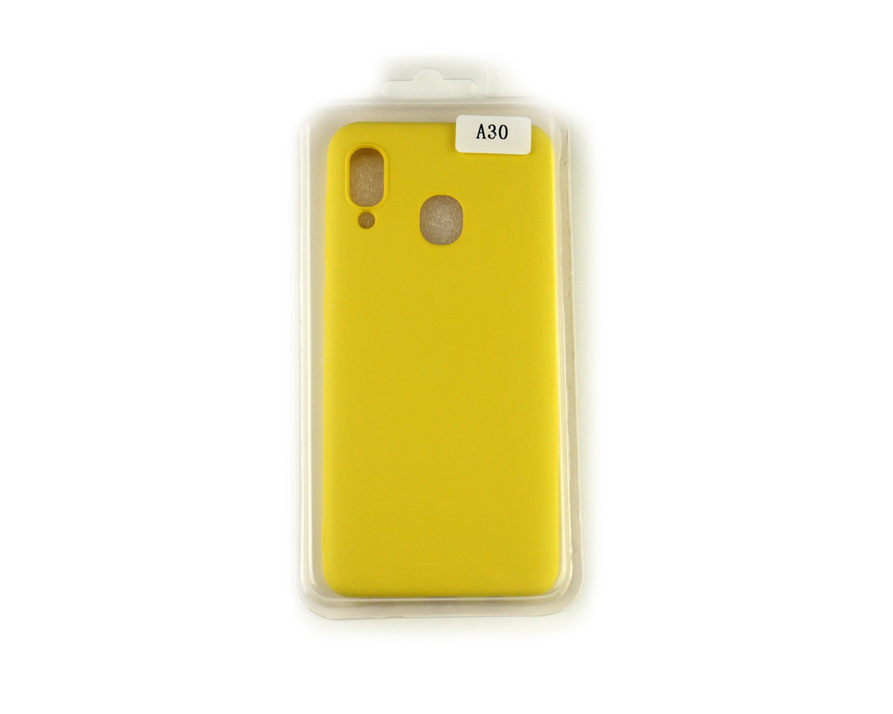 

Чехол Silicone Case Full Cover Samsung A30 Желтый