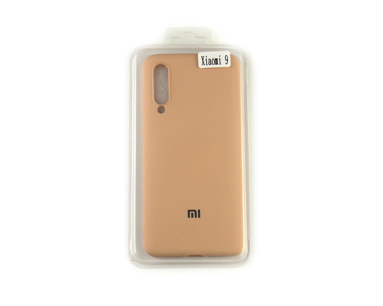 

Чехол Silicone Case Full Cover Xiaomi Mi 9 Розовое Золото