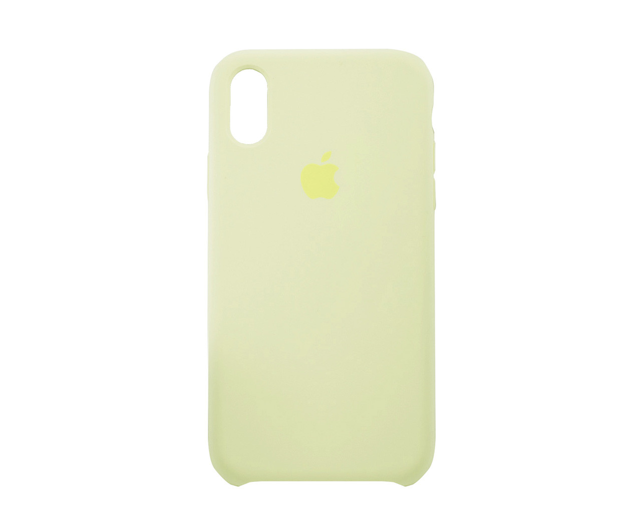 

Чехол Silicone Case iPhone X/XS Copy Milk Yellow (51)