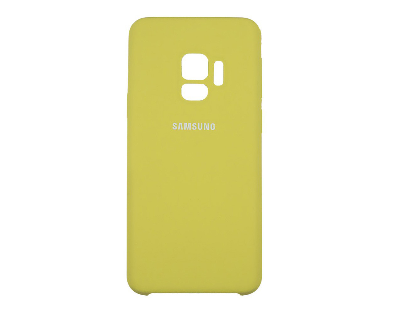 

Чехол Silicone Case Original Samsung S9 Бледно-желтый