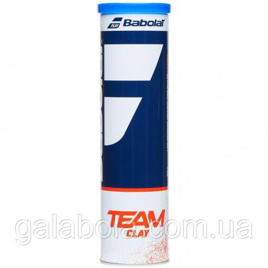 

Мячи теннисные для грунта Babolat Team Clay X4 502080/113 (4 шт.)