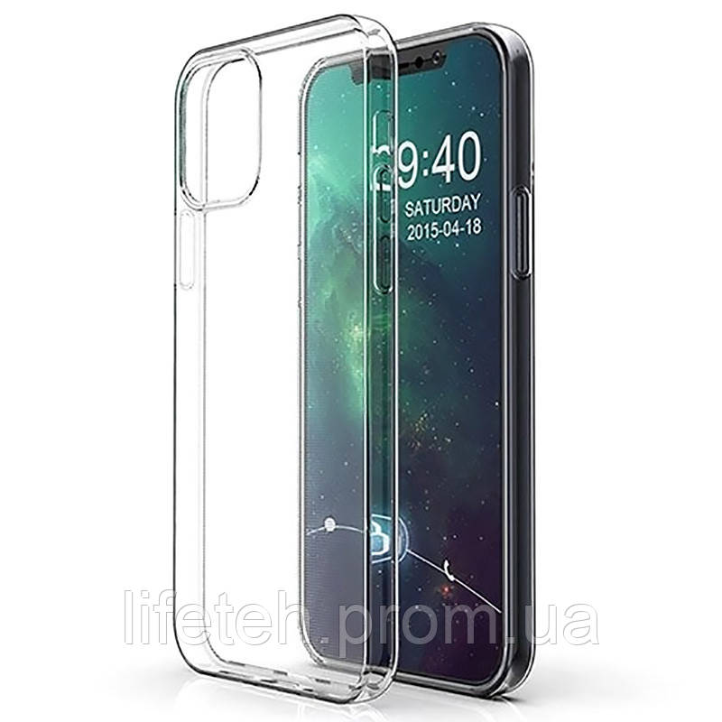 

Уценка TPU чехол Epic Transparent 1,0mm для Apple iPhone 12 Pro / 12 (6.1"), Царапина / бесцветный (прозрачный)