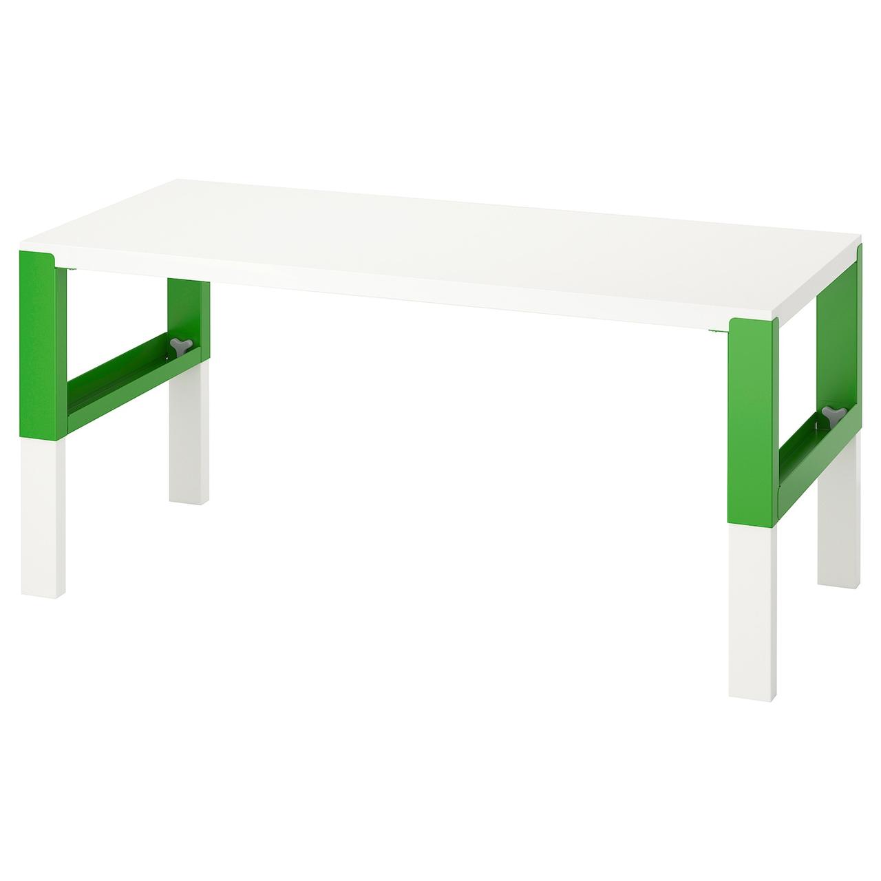 

Стіл, білий / зелений, 128 x 58 см, påhl ikea 691.289.49