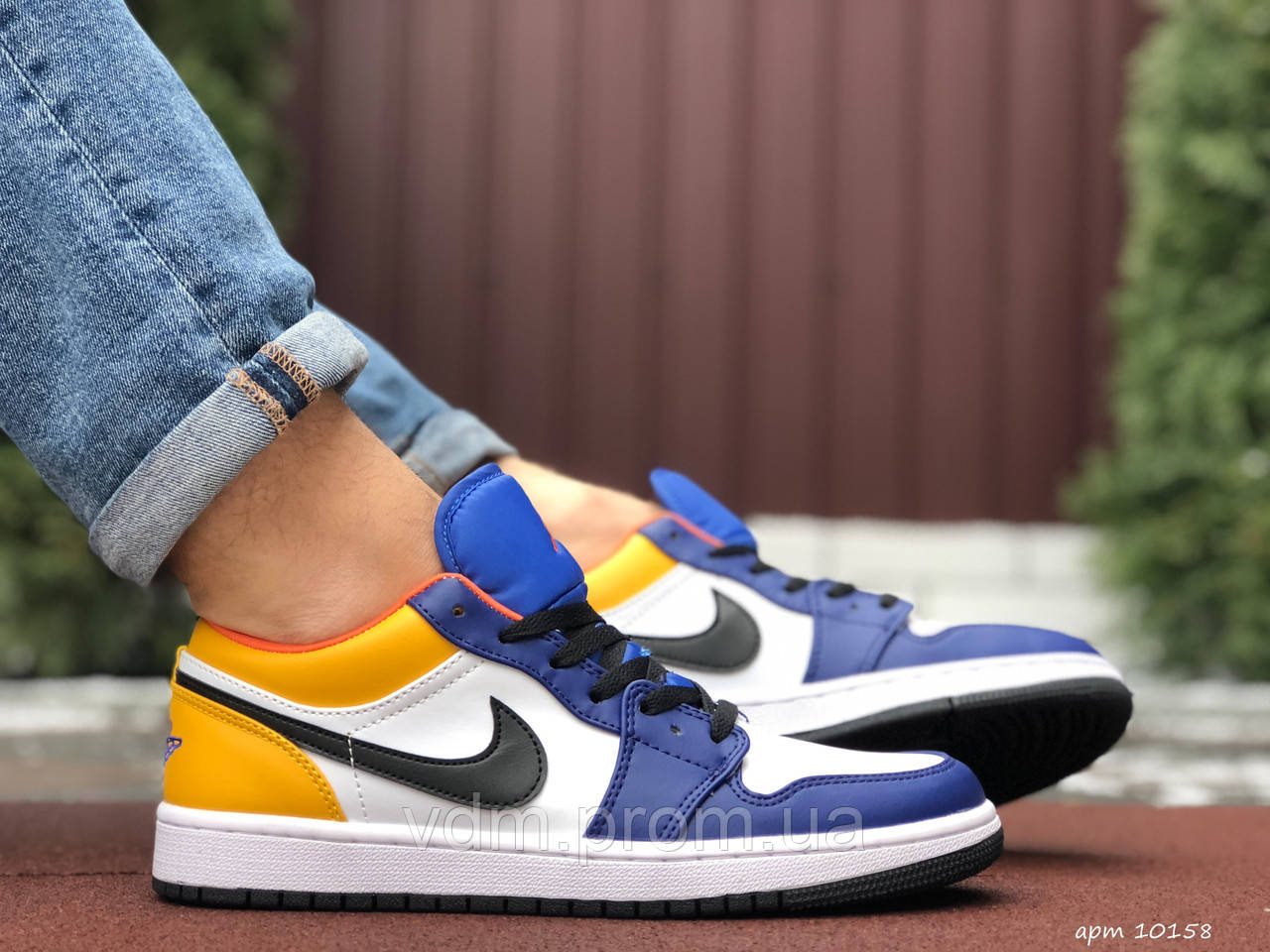 

Кроссовки мужские Nike Air Jordan 1 Low в стиле Найк Джордан, натуральная кожа, код SD-10158. Разноцветные 42, Разные цвета