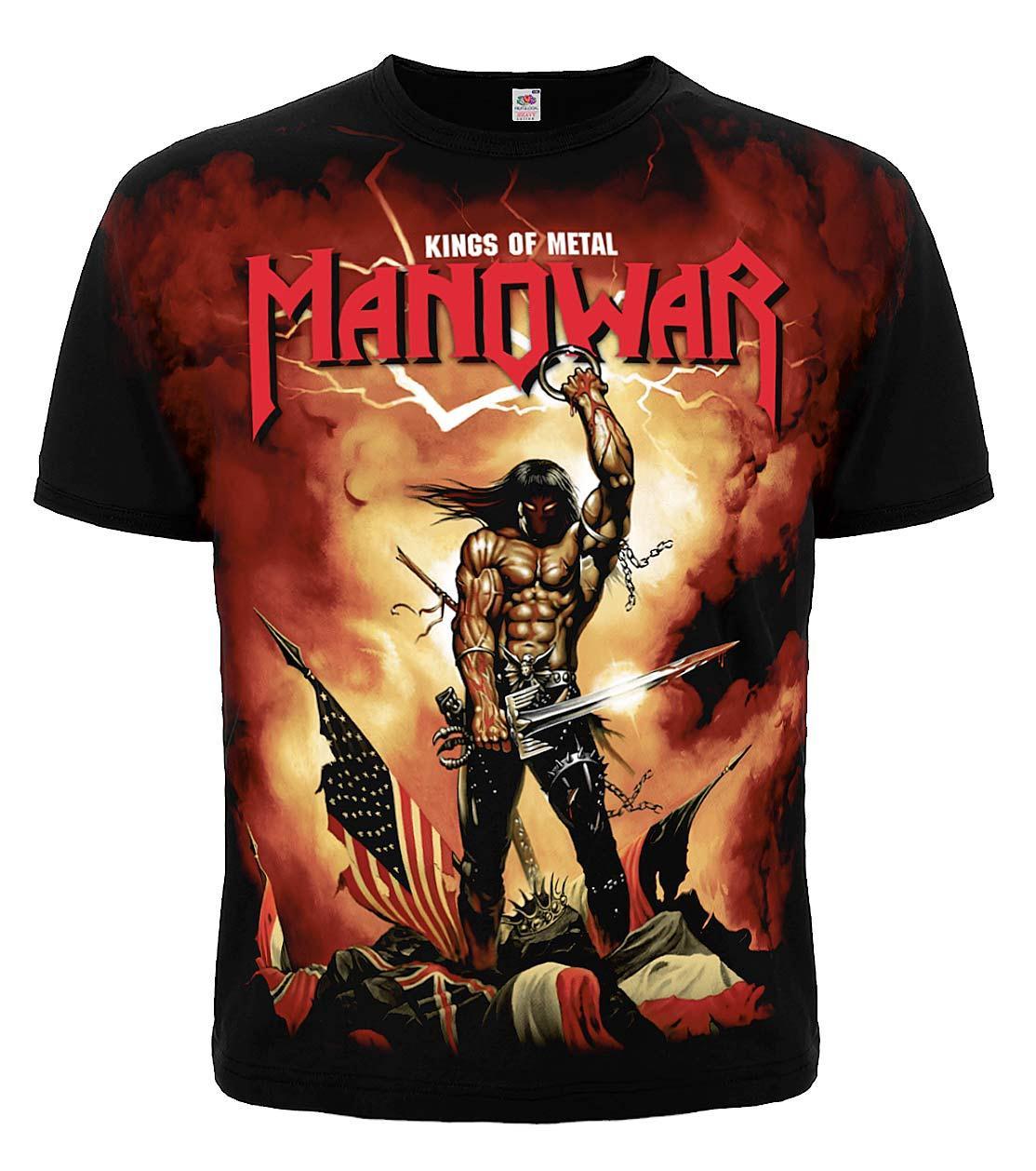 

Футболка Manowar "Kings Of Metal" L