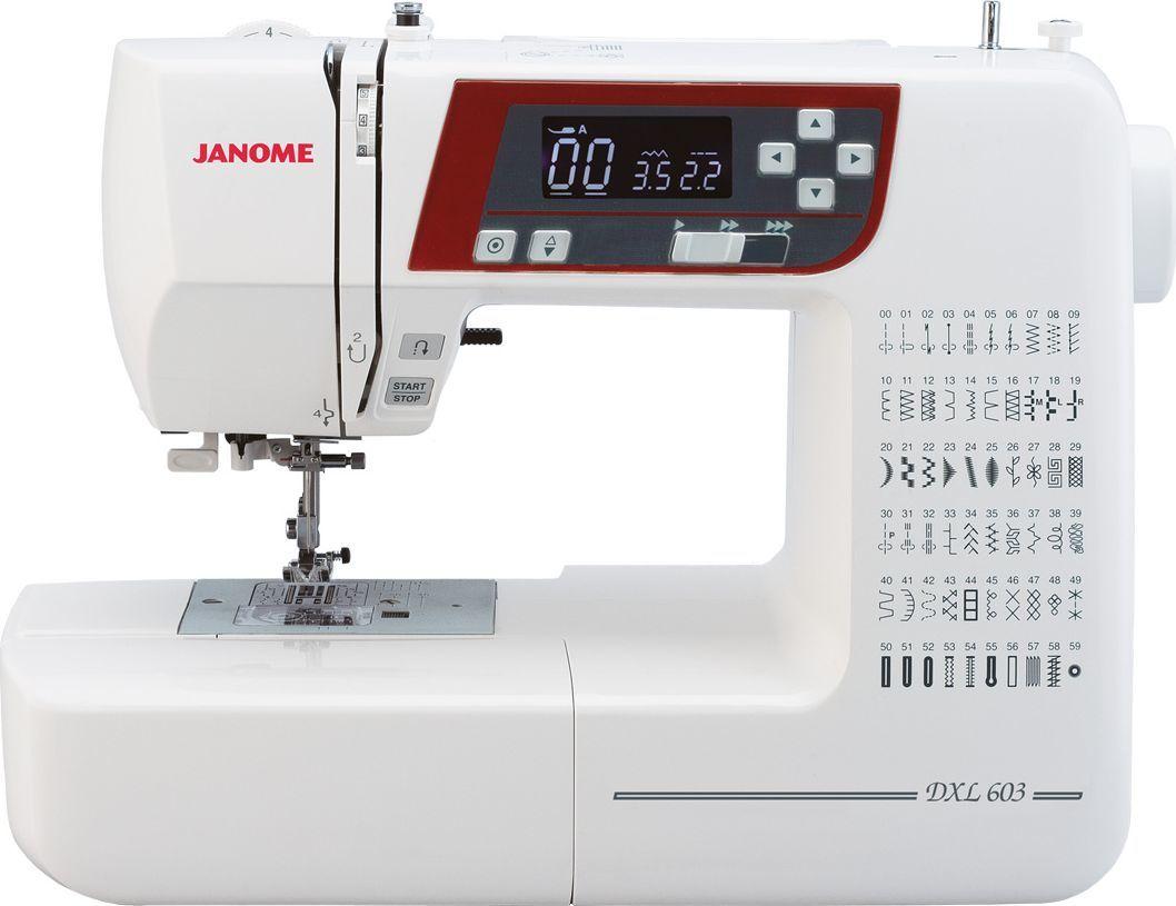 

Швейная машинка компьютеризированная Janome DXL603