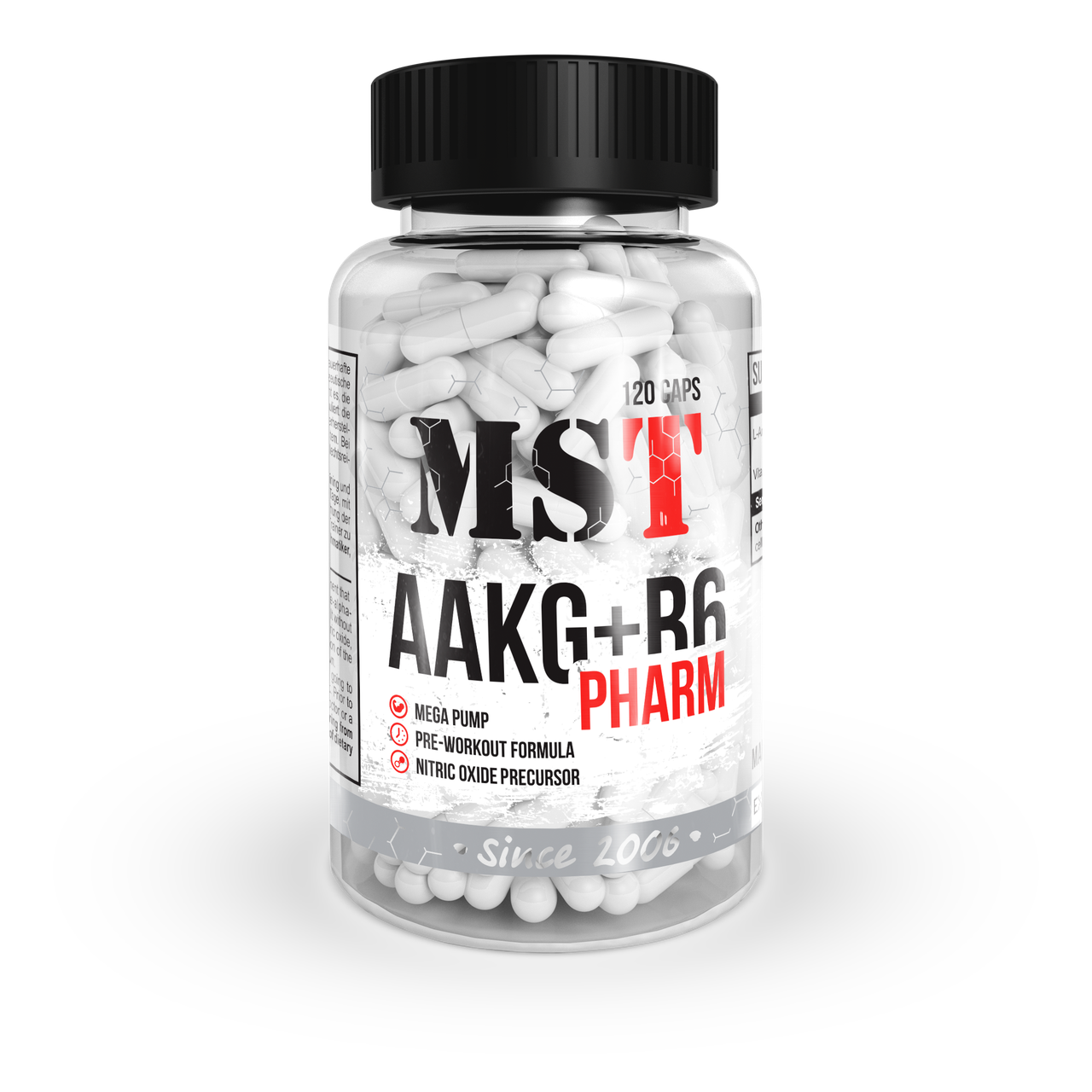 

MST AAKG+B6 Pharm 120 caps