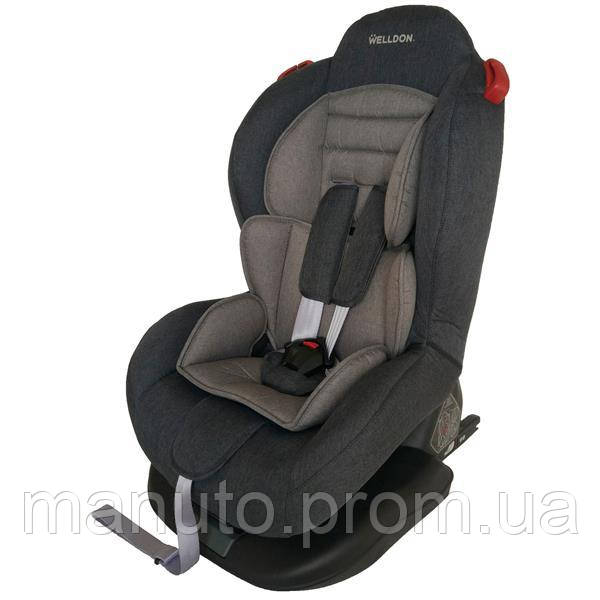 

Автокрісло Welldon Smart Sport Isofix (графітовий/сірий) BS02N-TT95-001